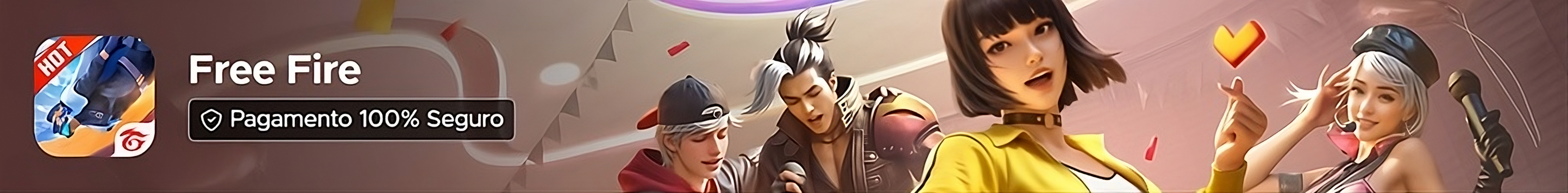 Free Fire Pagamento Seguro