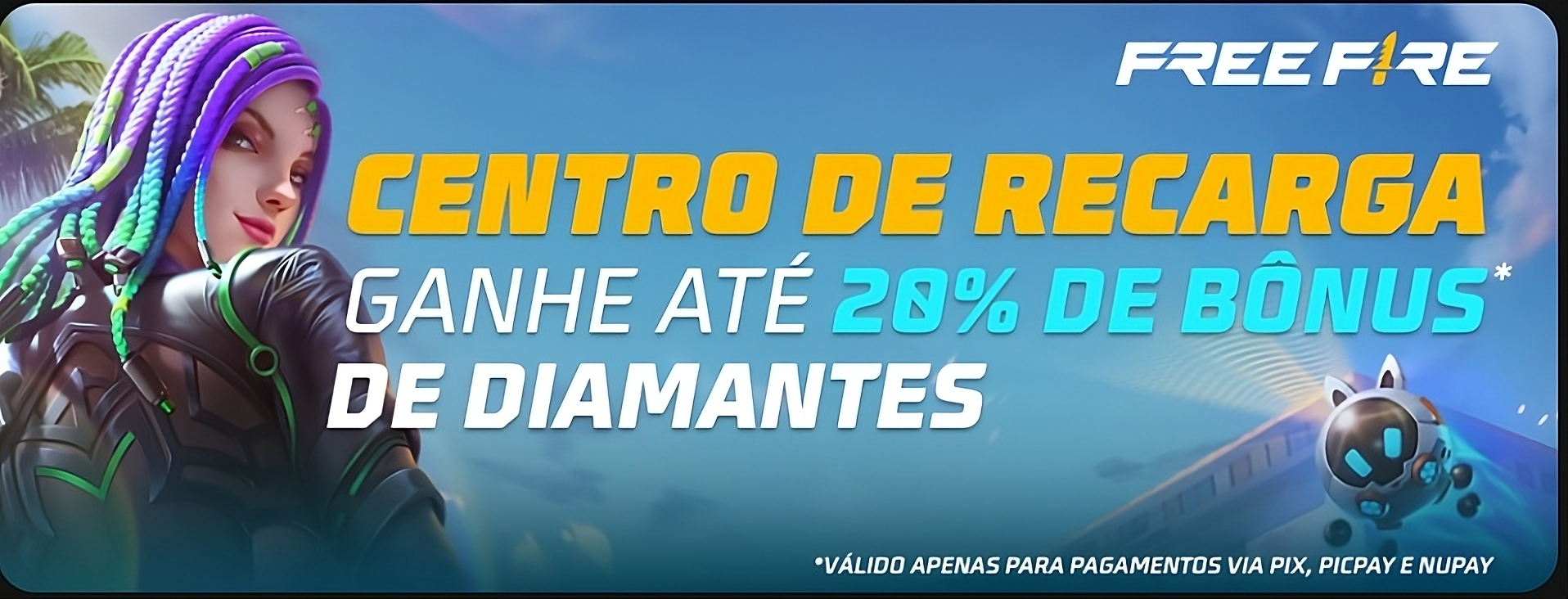 Centro de Recarga Free Fire